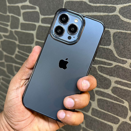 Buy Luxury Chrome Case for iPhone 14 Graphite